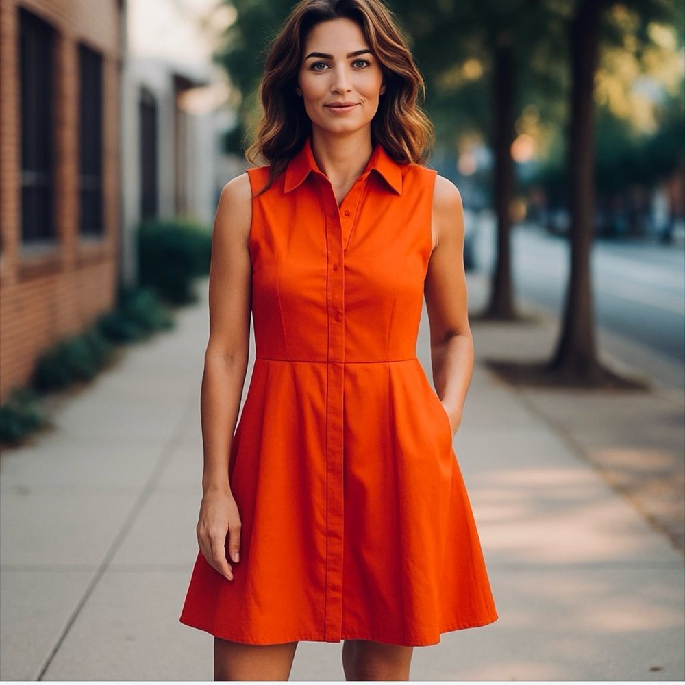 Livro Courtside Sleeveless Shirt Dress sz XL NWOT